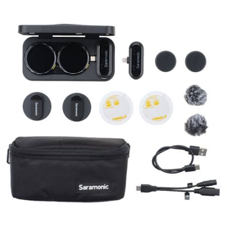 Saramonic Blink Me U2 - zestaw, bezprzwodowy system mikrofonowy_4